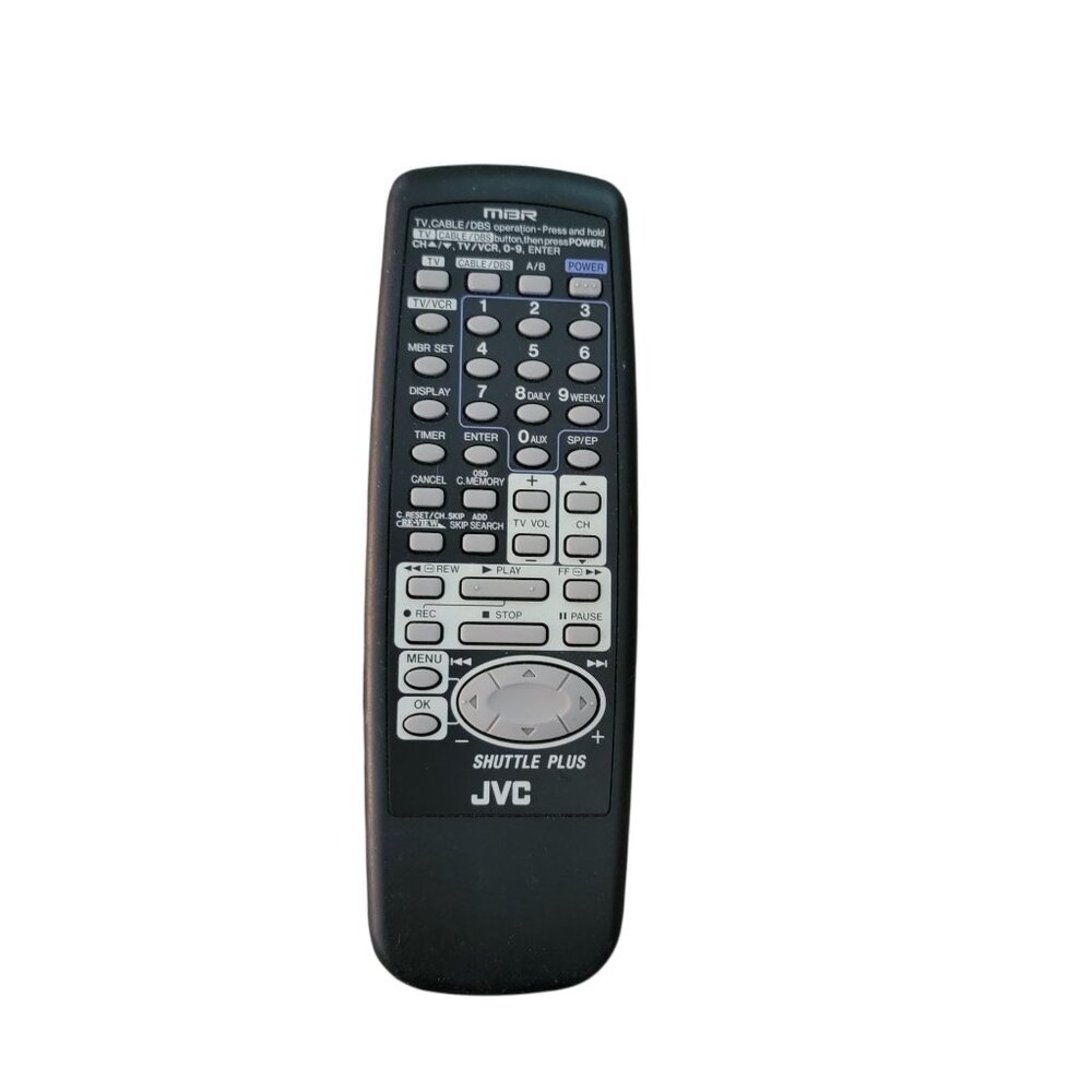 Genuine JVC Shuttle Plus Remote Control 741M Tested and Works